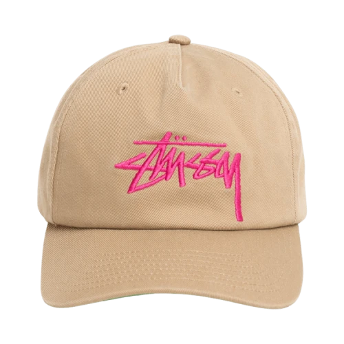 Stussy Mid-Depth Big Stock Snapback 'Khaki'