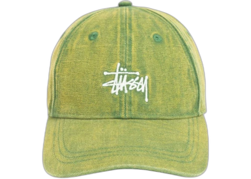 Stussy Washed Basic Cap Pine