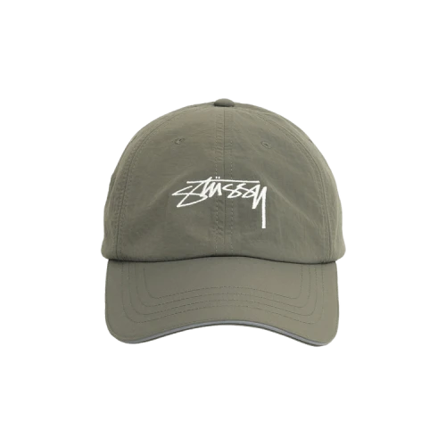 Stussy Low Profile Smooth Stock Strapback 'Green'