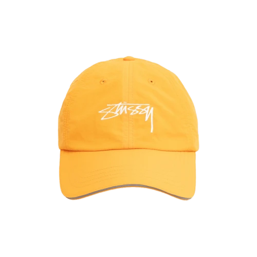 Stussy Low Profile Smooth Stock Strapcap Cap Orange