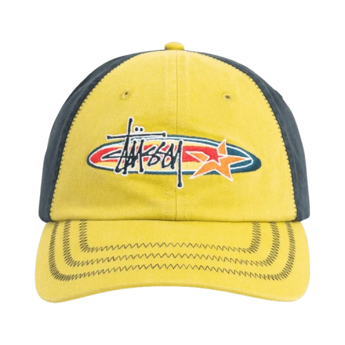 Stussy Oval Star Cap 'Lime'