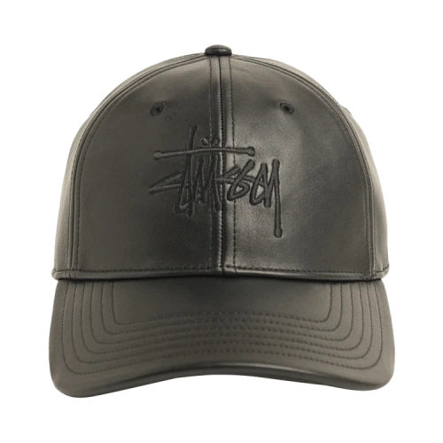 Stussy Leather Basic StüSsy Cap 'Black'