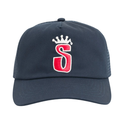 Stussy S Crown Trucker 'Navy'