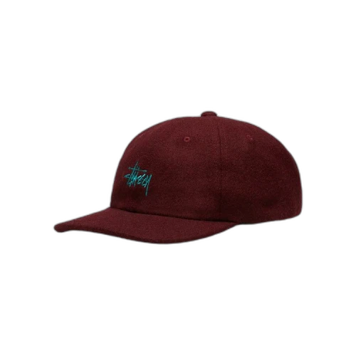 Stussy Stock Wool Low Pro Cap 'Mauve'