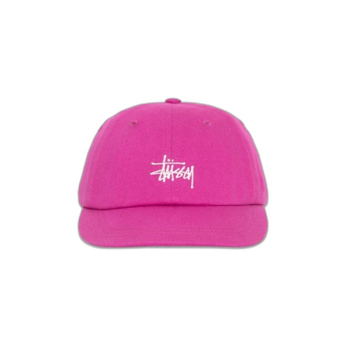 Stussy Basic Stock Low Pro Cap 'Magenta'