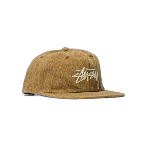 Stussy Beach Canvas Cap 'Brown'