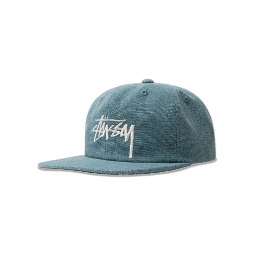 Stussy Beach Canvas Cap 'Teal'