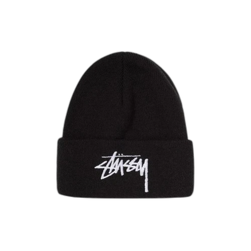 Stussy Big Stock Cuff Beanie 'Black'