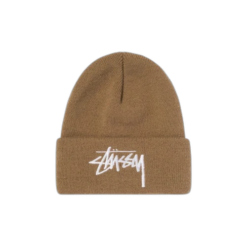 Stussy Big Stock Cuff Beanie 'Brown'