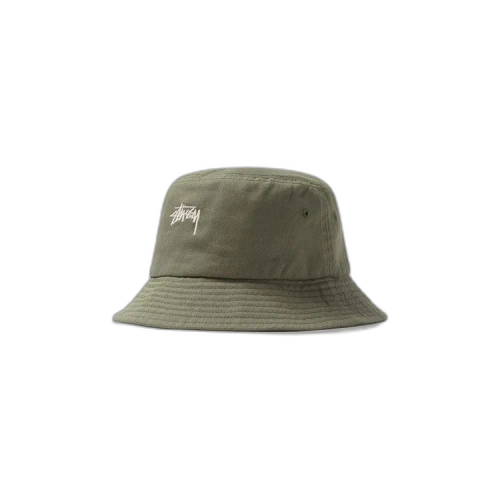 Stussy Stock Bucket Hat 'Olive'