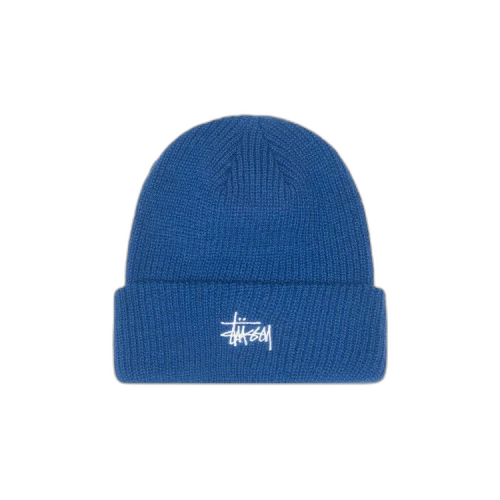 Stussy Basic Cuff Beanie 'Azure'