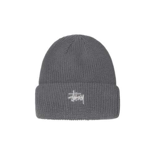 Stussy Basic Cuff Beanie 'Grey'