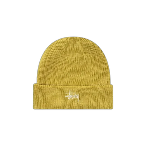 Stussy Basic Cuff Beanie 'Mustard'