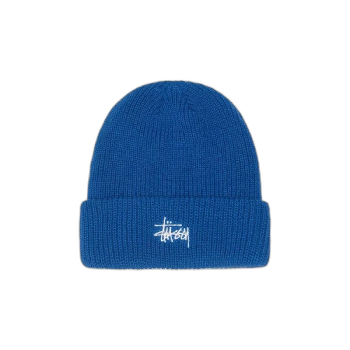 Stussy Basic Cuff Beanie 'Sapphire'