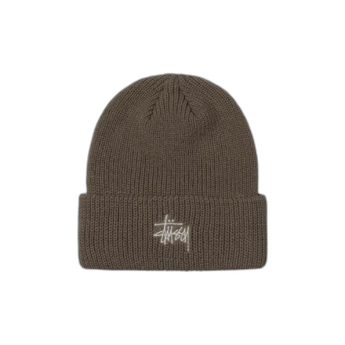 Stussy Basic Cuff Beanie 'Stone'