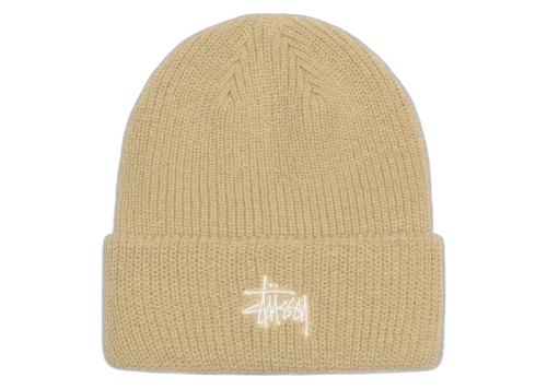 Stussy Cuff Stock Beanie Beach Sand