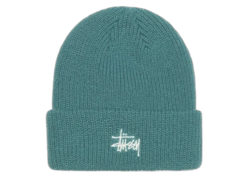 Stussy Cuff Stock Beanie Sea Green