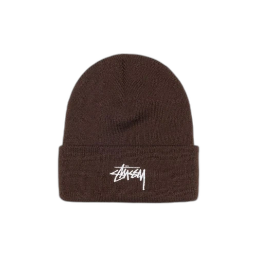 Stussy Cuff Beanie Stock 'Coffee'