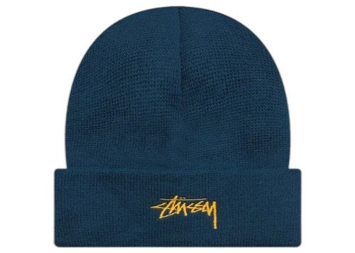 Stussy Basic Cuff Beanie Dark Teal