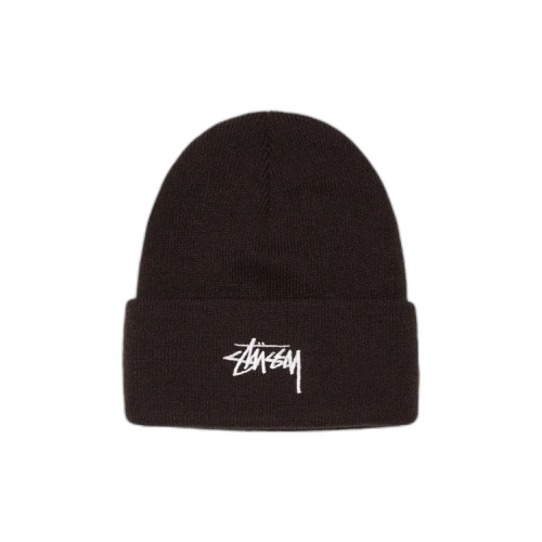 Stussy Stock Cuff Beanie 'Espresso'