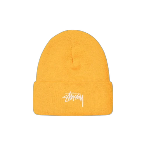 Stussy Stock Cuff Beanie 'Gold'