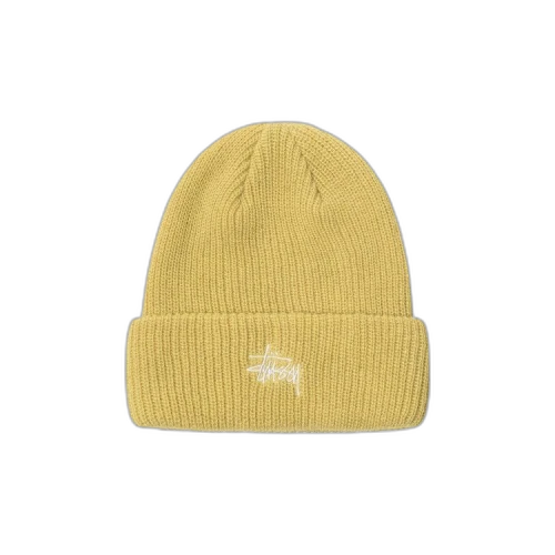 Stussy Stock Cuff Beanie 'Mustard'