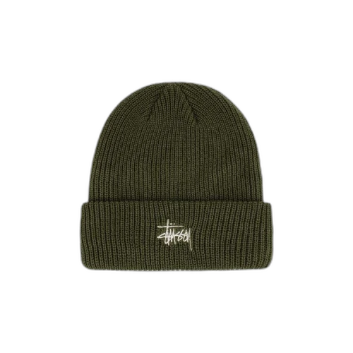 Stussy Stock Cuff Beanie 'Olive'