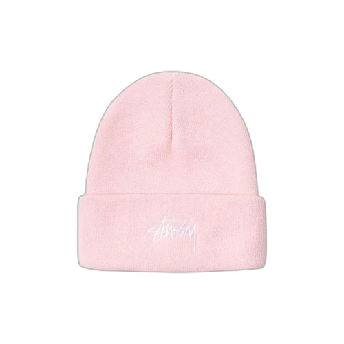 Stussy Stock Cuff Beanie 'Pink'