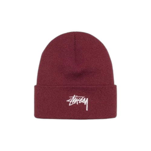Stussy Stock Cuff Beanie 'Syrah'
