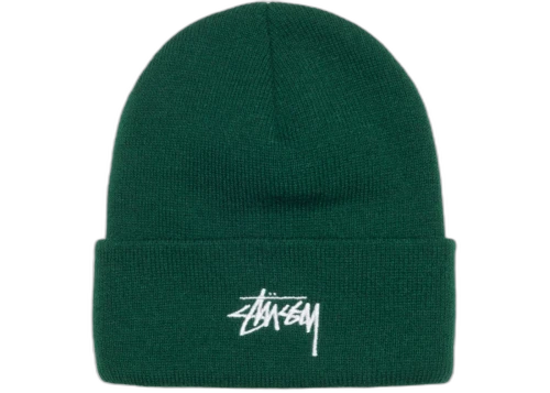 Stussy Cuff Stock Beanie Spruce