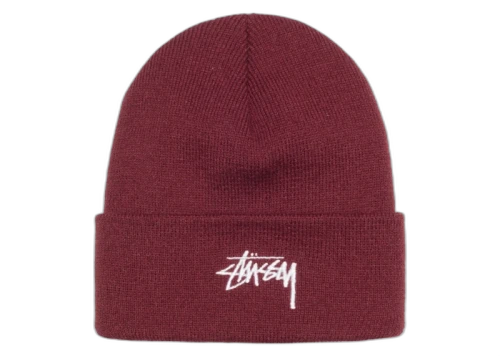 Stussy Cuff Stock Beanie Syrah