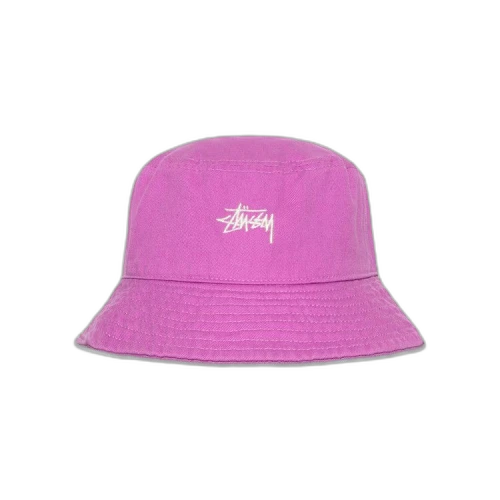 Stussy Stock Bucket Hat 'Purple'