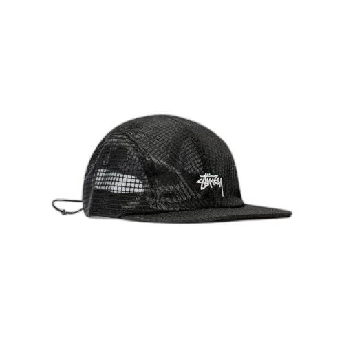 Stussy Grid Mesh Warm Up Cap 'Black'