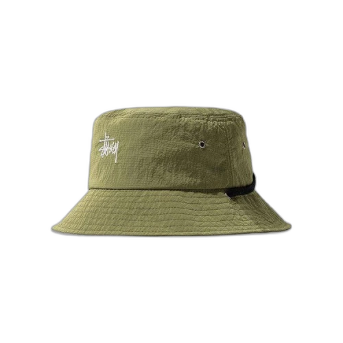 Stussy Metallic Nylon Ripstop Boonie 'Leaf'