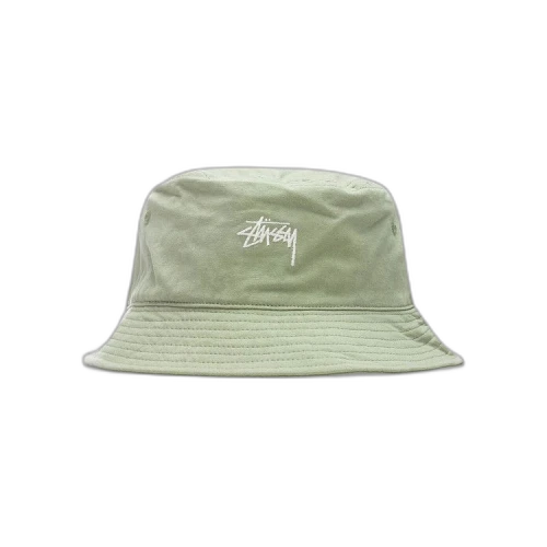 Stussy Basic Logo Bucket 'Light Green'