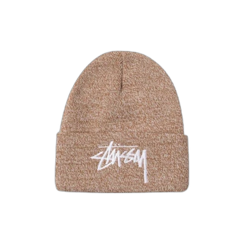 Stussy Marled Stock Cuff Beanie 'Copper'