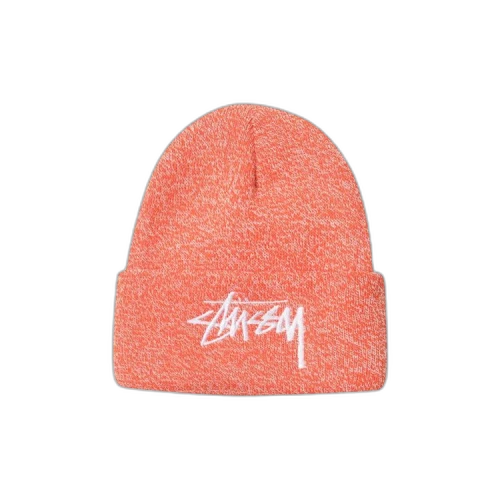 Stussy Marled Stock Cuff Beanie 'Orange'