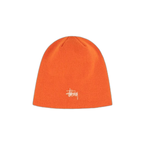 Stussy Basic Skullcap Beanie Orange