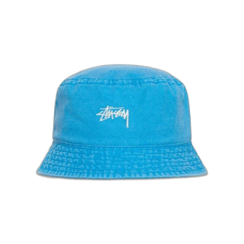 Stussy Washed Stock Bucket Hat 'Ocean'