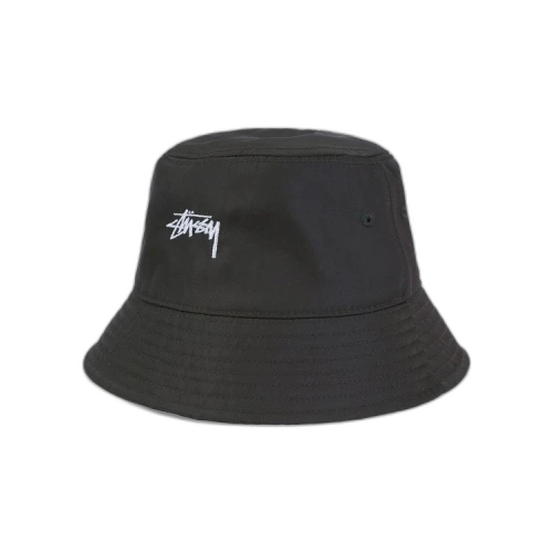 Stussy Satin Nylon Deep Bucket Hat 'Black'