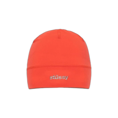 Stussy Helvetica Sport Skullcap Coral