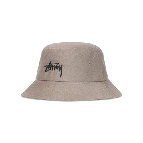 Stussy Big Stock Bucket Hat 'Khaki'