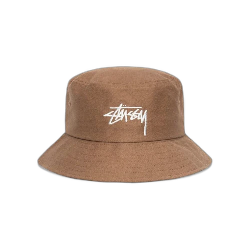 Stussy Big Stock Bucket Hat 'Tan'