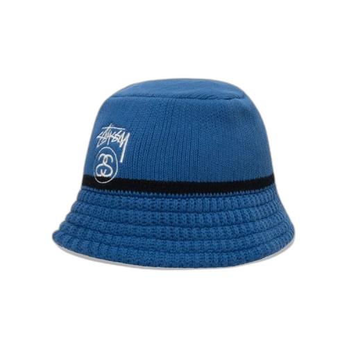 Stussy SS-Link Knit Bucket Hat 'Blue'