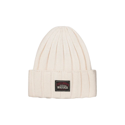 Stussy Workwear Cuff Beanie 'Bone'