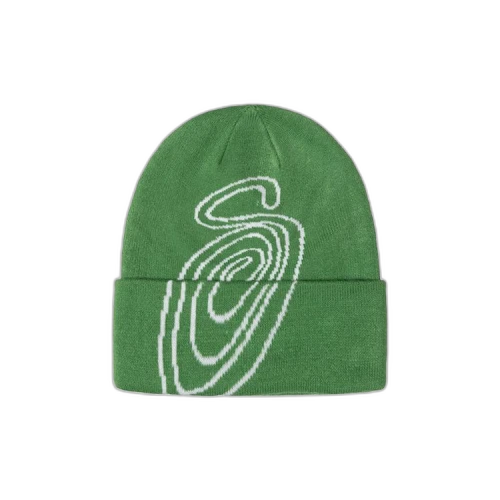 Stussy Swirl S Cuff Beanie 'Olive'