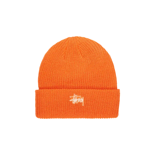 Stussy Basic Cuff Beanie 'Orange'