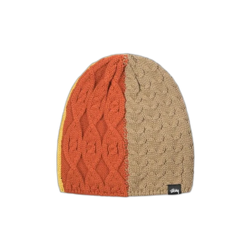 Stussy Color Block Skullcap 'Sand'