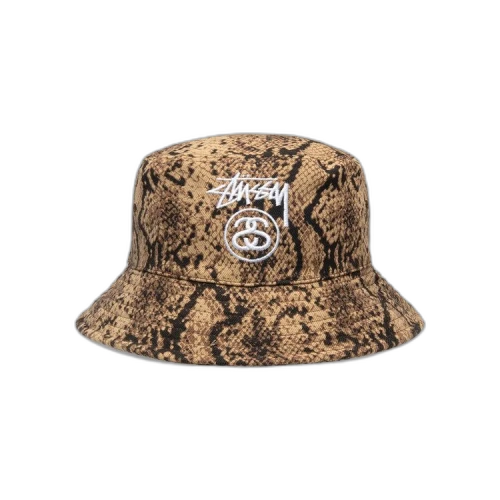 Stussy Stock Lock Deep Bucket Hat 'Brown'
