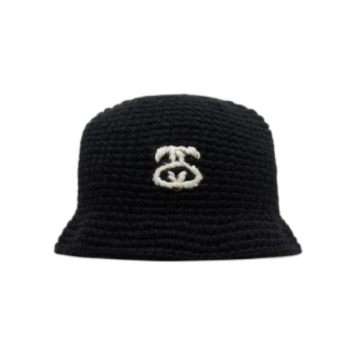 Stussy SS Link Knit Bucket Hat 'Black'